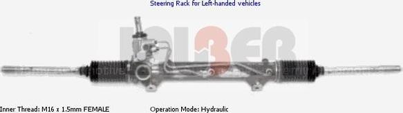 Lauber 66.0691 - Steering Gear autospares.lv