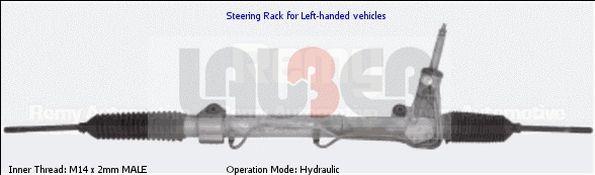 Lauber 66.0125 - Steering Gear autospares.lv