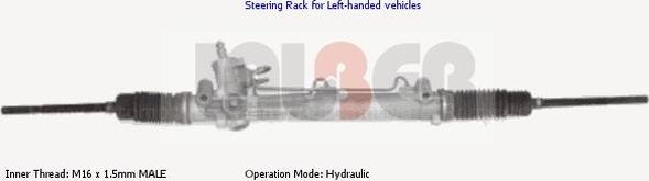 Lauber 66.0733 - Steering Gear autospares.lv