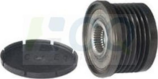Lauber CQ1040572 - Pulley, alternator, freewheel clutch autospares.lv