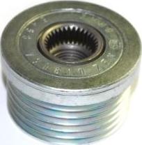 Lauber CQ1040132 - Pulley, alternator, freewheel clutch autospares.lv