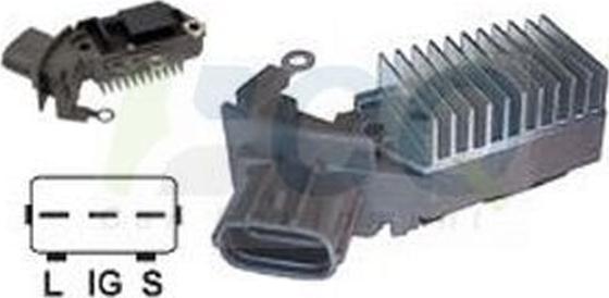 Lauber CQ1010148 - Voltage regulator, alternator autospares.lv