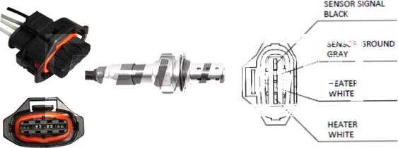 LEMARK LLB847 - Lambda Sensor autospares.lv