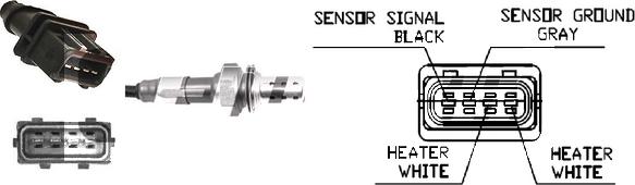 LEMARK LLB834 - Lambda Sensor autospares.lv