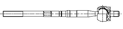 Lemförder 025 160 088 622 - Inner Tie Rod, Axle Joint autospares.lv