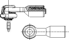 Lemförder 14543 01 - Tie Rod End autospares.lv