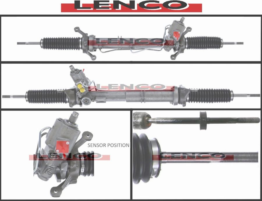 Lenco SGA492L - Steering Gear autospares.lv