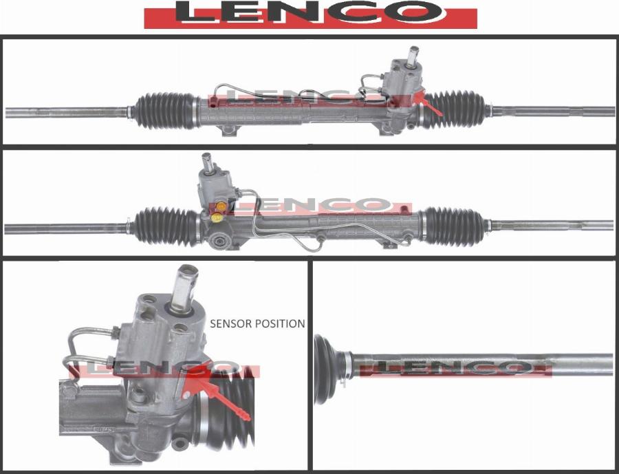 Lenco SGA691L - Steering Gear autospares.lv