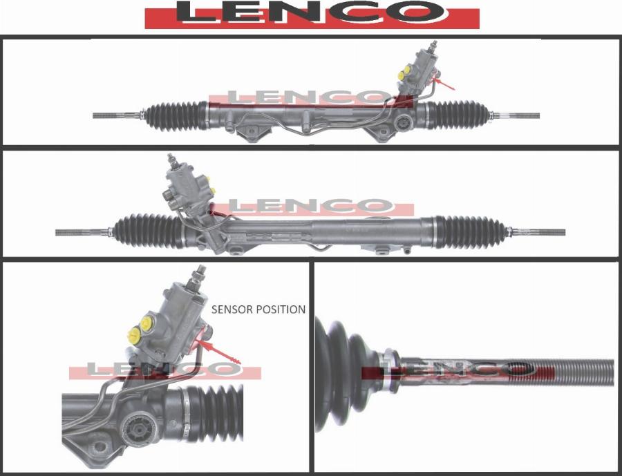 Lenco SGA640L - Steering Gear autospares.lv