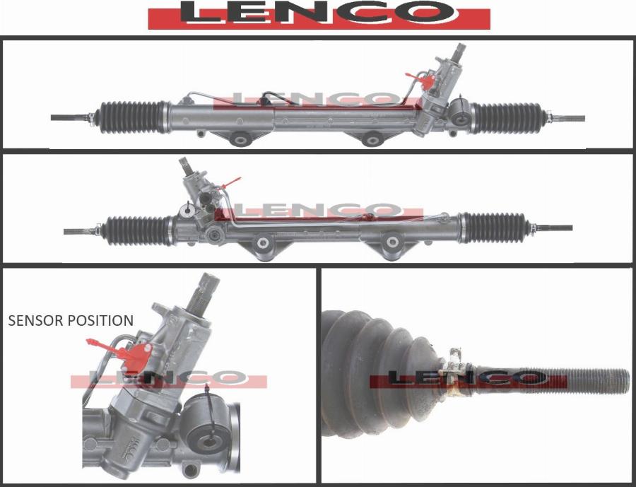 Lenco SGA090L - Steering Gear autospares.lv