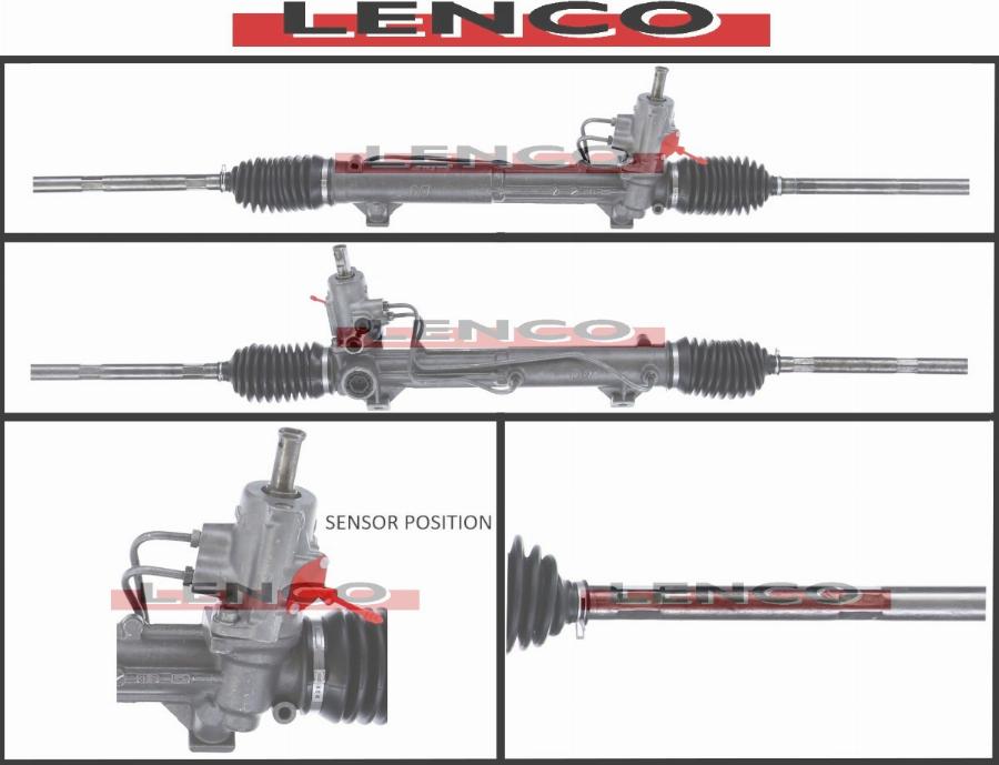 Lenco SGA163L - Steering Gear autospares.lv