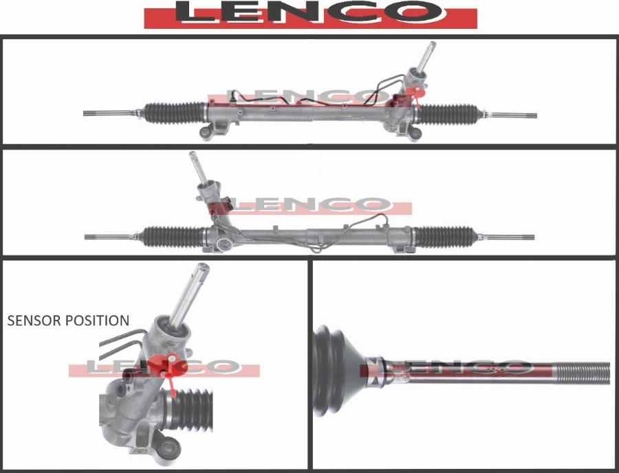 Lenco SGA135L - Steering Gear autospares.lv