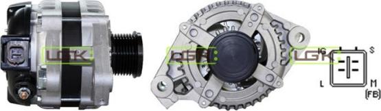 LGK 445908 - Alternator autospares.lv