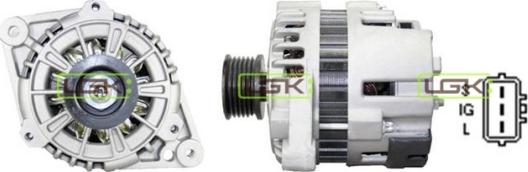 LGK 445610 - Alternator autospares.lv