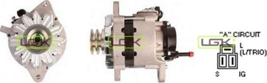 LGK 445848 - Alternator autospares.lv