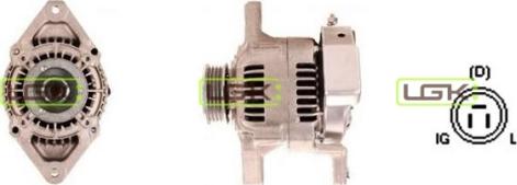 LGK 445847 - Alternator autospares.lv