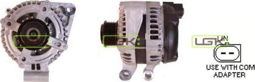 LGK 445859 - Alternator autospares.lv