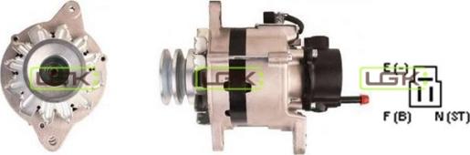 LGK 445826 - Alternator autospares.lv