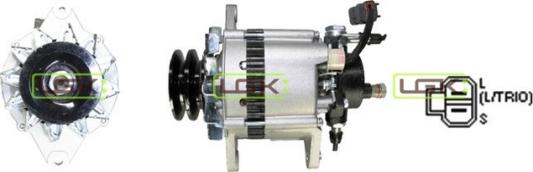 LGK 445709 - Alternator autospares.lv