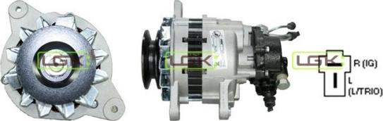 LGK 445728 - Alternator autospares.lv