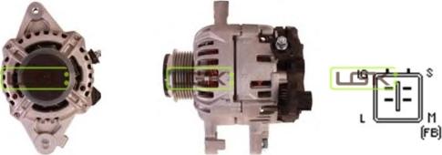 LGK 446949 - Alternator autospares.lv