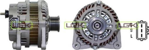 LGK 446915 - Alternator autospares.lv