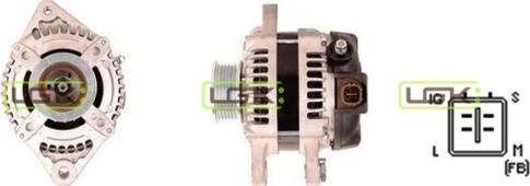 LGK 446933 - Alternator autospares.lv