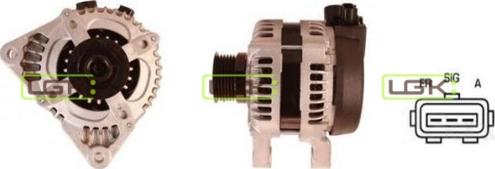 LGK 446921 - Alternator autospares.lv