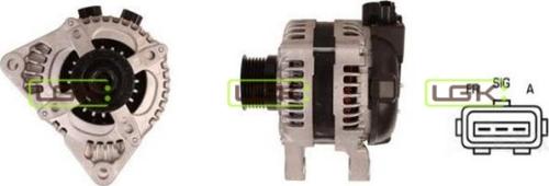 LGK 446923 - Alternator autospares.lv