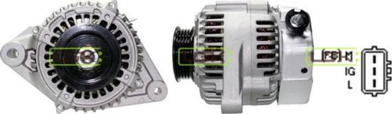 LGK 446566 - Alternator autospares.lv