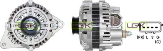 LGK 446568 - Alternator autospares.lv