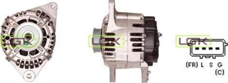 LGK 446571 - Alternator autospares.lv