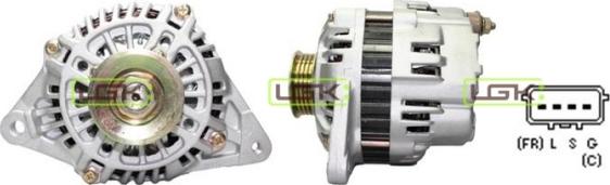 LGK 446572 - Alternator autospares.lv