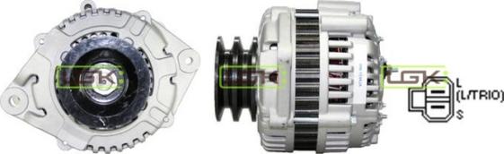 LGK 446643 - Alternator autospares.lv