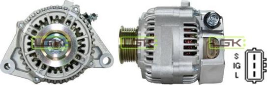 LGK 446045 - Alternator autospares.lv