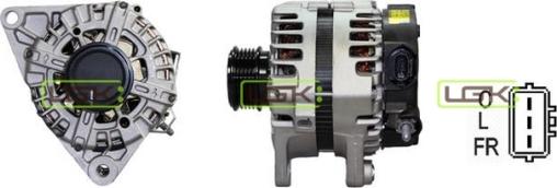 LGK 446054 - Alternator autospares.lv