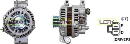 LGK 446014 - Alternator autospares.lv