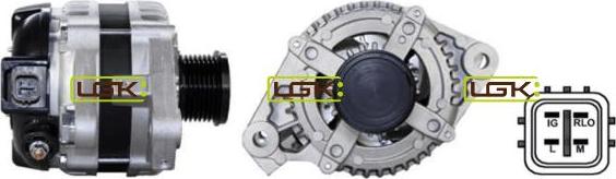 LGK 446082 - Alternator autospares.lv