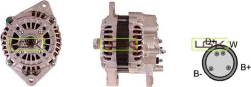 LGK 446891 - Alternator autospares.lv