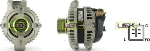 LGK 446775 - Alternator autospares.lv