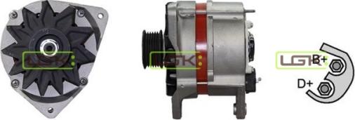 LGK 440993 - Alternator autospares.lv