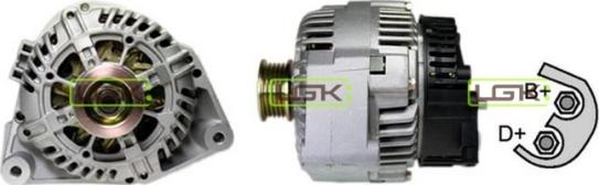 LGK 440992 - Alternator autospares.lv