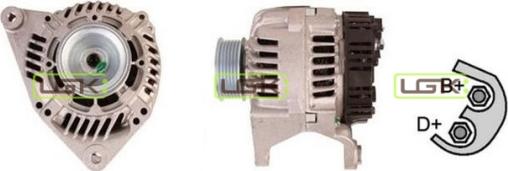 LGK 440984 - Alternator autospares.lv