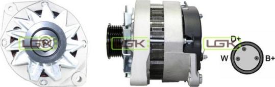 LGK 440985 - Alternator autospares.lv