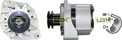 LGK 440466 - Alternator autospares.lv