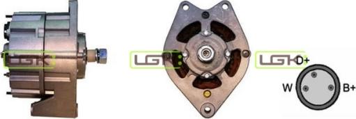 LGK 440481 - Alternator autospares.lv