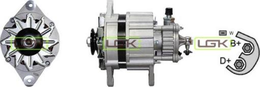 LGK 440531 - Alternator autospares.lv