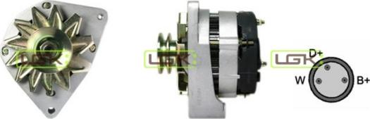 LGK 440680 - Alternator autospares.lv