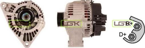 LGK 440862 - Alternator autospares.lv