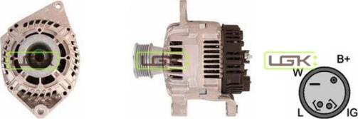 LGK 440867 - Alternator autospares.lv